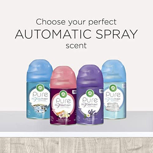 Air Wick Pure Freshmatic Refill Autonmatic Spray, Sparkling Citrus, 5.89 Oz, Air Freshener, Essential Oil, Odor Neutralization, Packaging May Vary