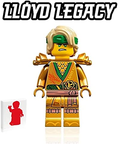 LEGO NINJAGO Legacy Minifigure - Lloyd (Golden Ninja) with Dual Swords 71735