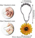 CHICTIE Sunflower Shower Curtain Hooks Rings, Yellow Flowers Decorative Shower Curtain Hooks, 12 Pcs Rustproof Shower Rings for Bathroom Set (Yellow Sunflower)