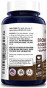 Brown Seaweed Extract 6,000 mg with Bioperine - 200 Veggie Capsules (100% Vegetarian, Non-GMO & Gluten Free)