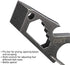 CRKT Pryma Stainless Steel Multitool: Compact and Lightweight EDC Metal Multi-Tool with Pry Bar, Hex Wrench, Bottle Opener, Glass Breaker, and Carabiner 9011