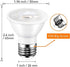 ILC LED Light Bulbs 40 Watt Equivalent Color Changing E26 Screw 45°, 12 Colors Dimmable Warm White 2700K RGB LED Spot Light Bulb with 5W Remote Control,(Pack of 4)