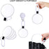 15x Magnifying Handheld Mirror ,Travel Folding Hand Held Mirror,Double Sided Pedestal Makeup Mirror with 1/15x Magnification