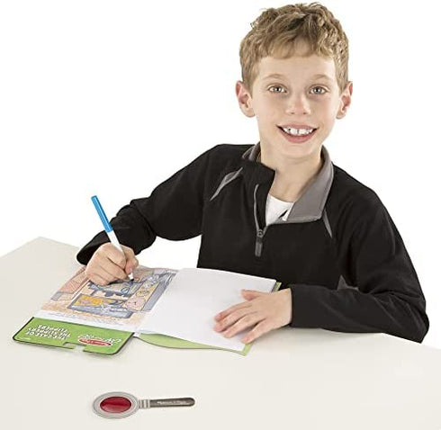 Melissa & Doug On the Go Secret Decoder Activity Book - The Case of the Slippery Flippers