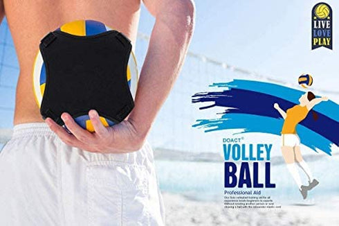 Chanmeen 220-620cm Volleyball Training Equipment, Ball Training Equipment, Football and Basketball with Adjustable Elastic Cord Band for Adult Kids Solo Practice Spiking, Setting, Hitting, Kicking