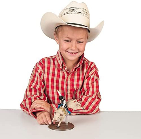Big Country Toys Bodacious - Rodeo Toys - Bull Riding Figurine - 1:20 Scale - Hand Painted - Collectible & Playable