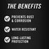 STA-BIL Rust Stopper - Stops Existing Rust and Corrosion, Long Lasting Protection, Prevents Future Rust and Corrosion From Forming, Water-Resistant Formula, 13oz (22003) , Red