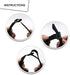 Reusable Cinch Straps 1”x 12”- Premium Multipurpose Quality Hook and Loop Safety Straps (15 Pack) (12 inch)