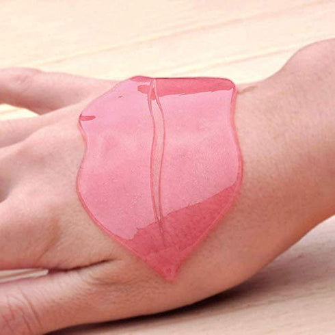 DELISOUL 20 Pieces Crystal Lip Masks Pink Collagen Lip Pads Sheet for Moisturizing, Remove Dead Skin, Anti-Wrinkle, Anti-Aging, Hydrating and Plump Your Lips