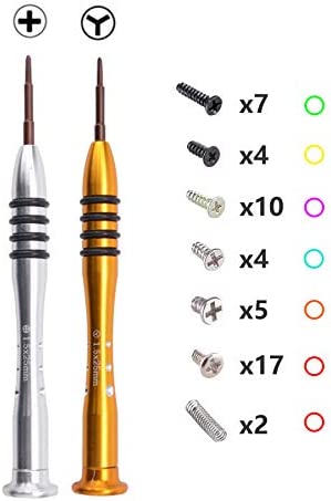 eXtremeRate Scarlet Red Replacement ABXY Home Capture Plus Minus Keys Dpad L R ZL ZR Trigger for Nintendo Switch Lite, Full Set Buttons Repair Kits with Tools for Nintendo Switch Lite