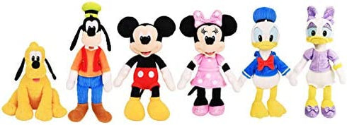 Disney Junior Mickey Mouse Beanbag Plush - Daisy Duck, by Just Play