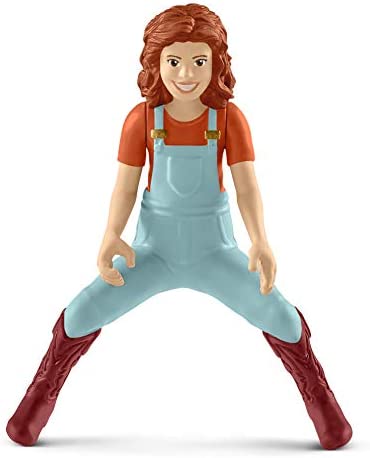 Schleich Horse Club, 9-Piece Playset, Horse Toys for Girls and Boys 5-12 years old Mia and Spotty Multi, 15cm/5.9in