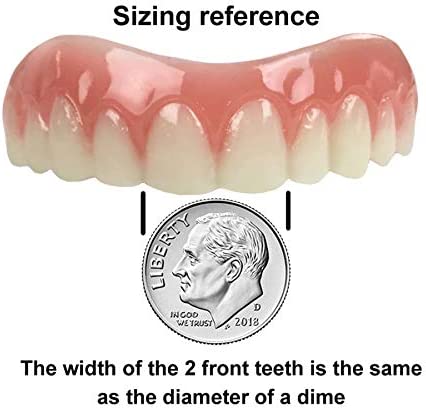 Instant Smile Comfort Fit Flex - Natural Shade - Upper Veneer Cosmetic Teeth