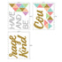 Paper Riot Co. Inspirational Wall Stickers "Have Courage and Be Kind" Positive Motivational Removable Adhesive Decals for Classroom Kids Room Nursery Bedroom Home Decor