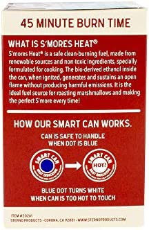 Sterno S'mores Heat Fuel Cans (2 Pack), Silver