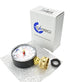 CARBO Instruments 2- 1/2" Pressure Gauge,Water Pressure Test Gauge, 3/4" Female Hose Thread, 0-200 PSI with Red Pointer