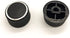 Kerman 2 PC Rear Radio Audio Volume Control Knob Dial Tuner for 07-13 Chevy Tahoe Chevrolet Silverado GMC Acadia Sierra Denali Yukon GM 22912547 Radio Repair Kit Replacement Button.