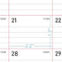 2022-2023 Desk Calendar - 18 Months Large Monthly Page Desk Calendar 2022-2023, Jul 2022 - Dec 2023, 17" x 12", Large Ruled Blocks, Tear Off, Best Desk/Wall Calendar for Planning and Organizing