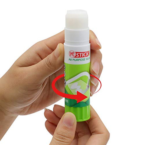 3D Printer Glue Sticks, FENGWANGLI 4 Pieces Solid Adhesive for Hot Bed Print Filament PLA Glass ABS PETG CPE