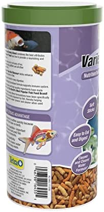 Tetra Pond 16455 Variety Blend Food, 5.29-Ounce, 1-Liter