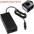 AC Power Supply for Gamecube, AC Power Adapter Cord and AV Cable for Nintendo Gamecube Console NGC