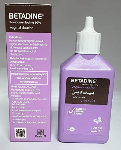 BETADINE Vaginal Douche for Women Care 120 ml (1 Pack (120 ml))