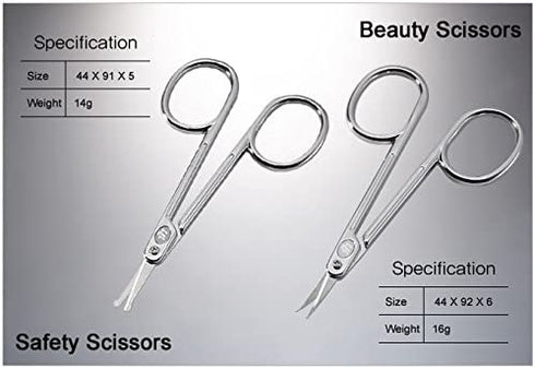 Korean Nail Clippers! World No. 1 Three Seven (777) Travel Manicure Pedicure Grooming Kit Nail Clipper Set (11 PCs). MADE IN KOREA, Since 1975