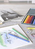 Faber-Castel 24 Piece Polychromous Colored Pencil Set in Metal Tin