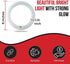 BULBMASTER FC8T9/CW 22 Watt 8 Inch Round T9 Fluorescent Circular Light Bulb, Cool White 4100K, 1120 Lumens G10Q 4-Pin Base 22W Circline Ceiling Lights