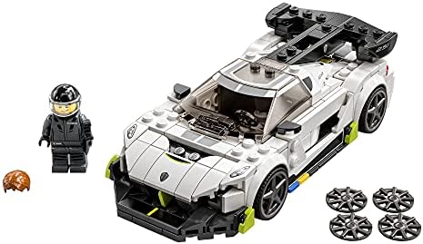 LEGO Speed Champions Koenigsegg Jesko 76900 Building Toy Set for Kids, Boys, and Girls Ages 7+ (280 Pieces)