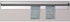 American Metalcraft TR48 Stainless Steel Slide Ticket Rack, 48-Inch
