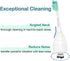 Relax Artist Replacement Toothbrush Heads for Deep Cleaning, Compatible with Phillips Sonicare Electric Tooth Brushes, Fit for E-Series, Essence, Xtreme, Elite, Advance (4 Pack)