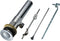 Purelux Bathroom Sink Drain Stopper Assembly with Lift Rod and Overflow, Chrome Finish