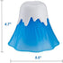 ZOSTLAND Volcano Microwave Cleaner- Microwave Oven Steam Cleaner,High Temperature Steamer Easily Crud in Minutes Steam Cleans and Disinfects with Vinegar and Water for Kitchen (Blue)