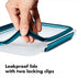 OXO Good Grips Prep & Go 2-Pack 0.6 Cup/0.14 L | Leakproof Food Storage | Ideal for spillproof snacking | BPA Free | Microwave Safe | Dishwasher Safe | Freezer Safe | Odor and Stain Resistant