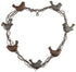 Hobby Lobby Heart & Birds Metal Wall Decor Home Decoration Heart shaped wreath