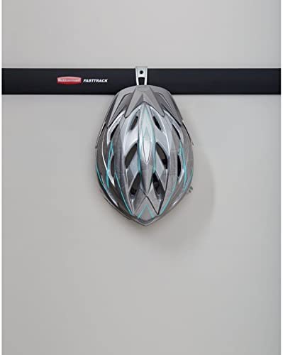 Rubbermaid FastTrack Compact Hook for Garage Organization, Soft Grip, Ideal For Cords, Ropes, Small Hoses, Camping Chairs