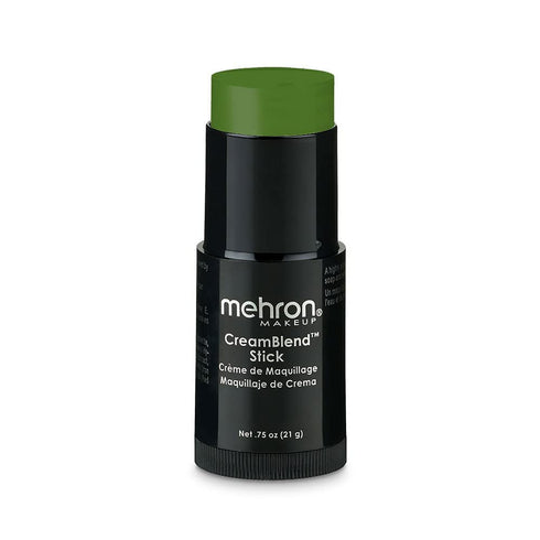 Mehron Makeup CreamBlend Stick - Body Paint (.75oz) (Green)