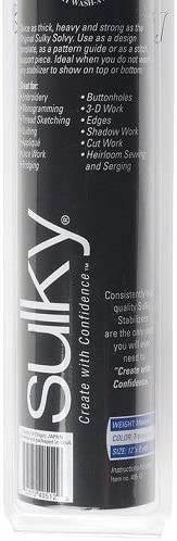 Sulky Super Solvy Water Soluble Roll stabilizer, x 9 yd, 12" x9yd