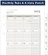 AT-A-GLANCE 2023 Weekly & Monthly Planner Refill, Hourly, 10831 DAY-TIMER, 3-3/4" x 6-3/4", Size 3, Portable Size, Loose Leaf (471-285Y)