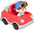 CoComelon Vehicle Toys, 3 Pack - JJ, Tomtom & YoYo with School Bus, Fire Truck & Ice Cream Truck - Officially Licensed - Gift for Toddlers and Kids Ages 2+