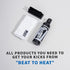Factory Laced Shoe Cleaner Kit | Shoe Cleaner Sneakers Kit Includes: All Natural 8 Oz. Shoe Cleaner, Brush & Microfiber Towel - Sneaker Cleaner Kit for: Canvas, Mesh, Suede, Leather, and MORE!