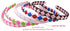 12ct 1/2" Wide Headbands for Women, White Head bands for Women's Hair-HipGirl Bulk Plain Craft Plastic Headbands for DIY Hair Band for Women's Hair(12pc 1/2" Wide Womens Headbands for Girls Teens Women)