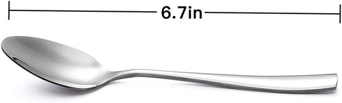 Eslite 12-Piece Stainless Steel Teaspoon,6.7-Inches