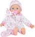 12 Inch Soft Body Baby Doll in Gift Box, Baby Doll with Pacifier, Blanket and Pink Floral Clothes