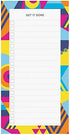 Post-it Super Sticky Printed Note Pads with Magnet, Watercolor, 8x4 in (BC-LIST-WTRCLR )