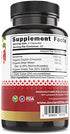 Ancient Bliss Berberine HCL 1200mg with Ceylon Cinnamon, Bitter Melon, and Green Tea Extract - 120 Capsules - Supports Immune System
