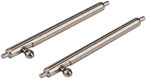 OTOPO 22mm Quick Release Spring Bars Watch pins & Gear S3/Galaxy Watch 46mm/Watch 3 45mm Pins, 22mm Stainless Steel Watch Pins 4PCS Diameter 1.5mm + Spring Bar Tool 22mm