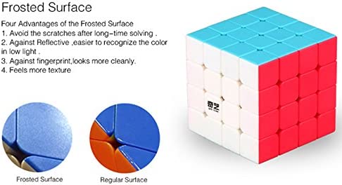 CuberSpeed QY Toys Qiyuan S 4x4 Stickerless Bright Magic Cube QY Toys QiYuan S V2 4x4 MoFangGe MFG Qiyuan S2 Color 4X4X4 Speed Cube