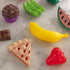KidKraft 30-Piece Plastic Play Food Set, Fruits, Veggies, Sweets and More, Use with Play Kitchens, Gift for Ages 3+